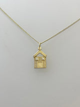 תליון בית משובץ יהלומים